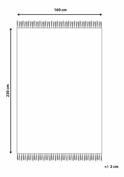 Koberec 160 x 230 cm Niksa (viacfarebná)