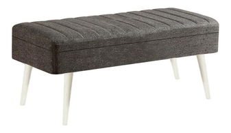 Bancă Vlasta 4 (alb + antracit) 