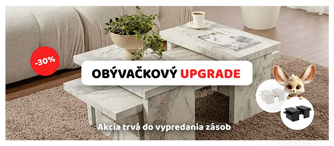 Obývačkový upgrade štartuje!