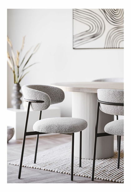 Jedálenský stôl Sialoria 1 (piesková + prírodná)