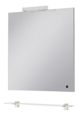 Zrkadlo Juventa Rizzo ZlM-75 W (s poličkou, LED osvetlením a pohybovým senzorom)