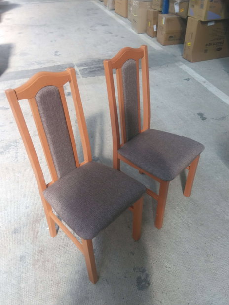 Set blagovaonskih stolica (2 kom.) Dalem II (joha + siva) *outlet moguća oštećenja