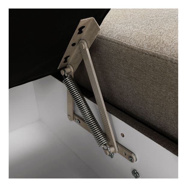 Sarokkanapé U Imani (világosbarna + barna)