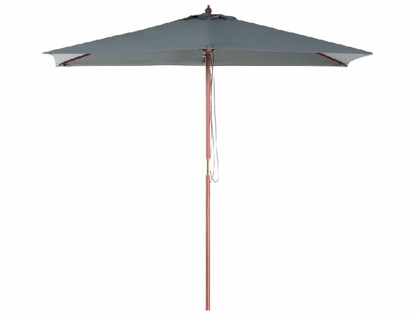 Umbrelă de grădină 144 cm FLAME (lemn) (gri închis)