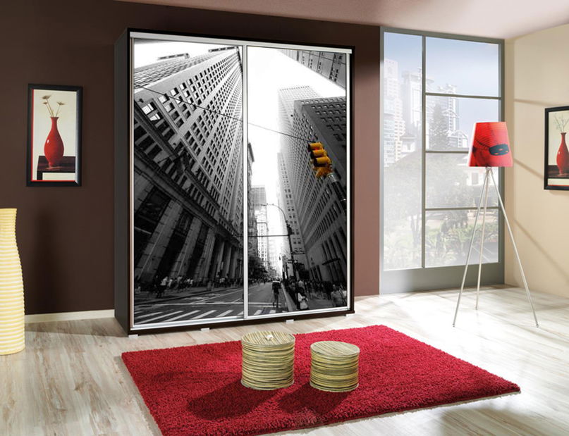 Ruhásszekrény Larue (city minta)