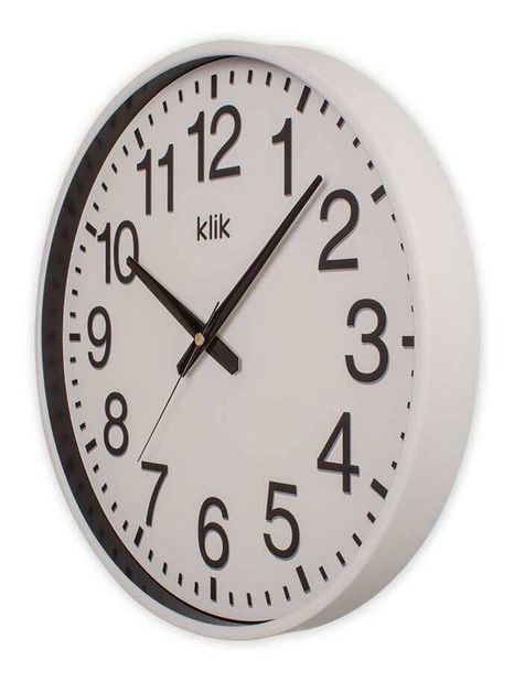 Nástenné hodiny Simple (biela)