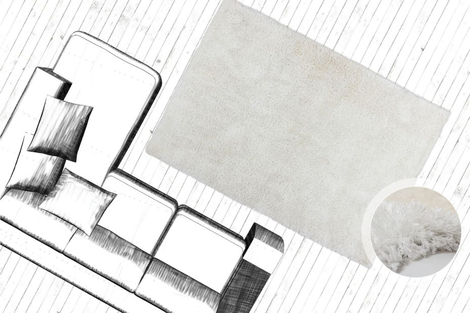 Kusový koberec Style 700 White