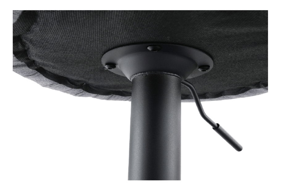 Barska stolica Teken (siva) 