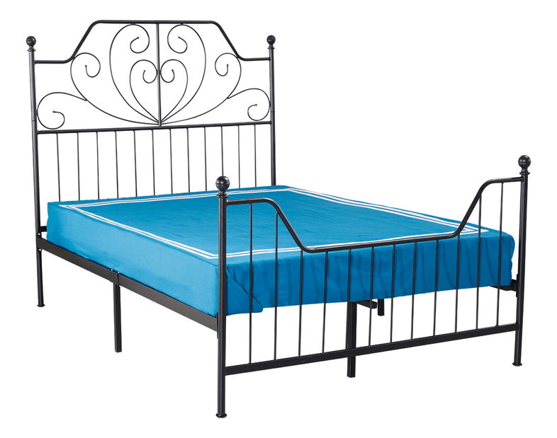 Franciaágy 160 cm Ridul (ágyráccsal)