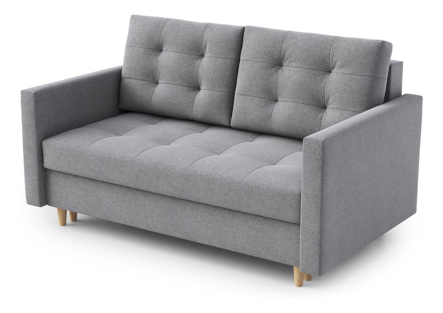 Pohovka dvojsedačka Jennifer (svetlosivá)