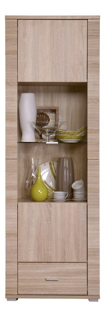 Vitrina Gwenn 1W1S (hrast sonoma)