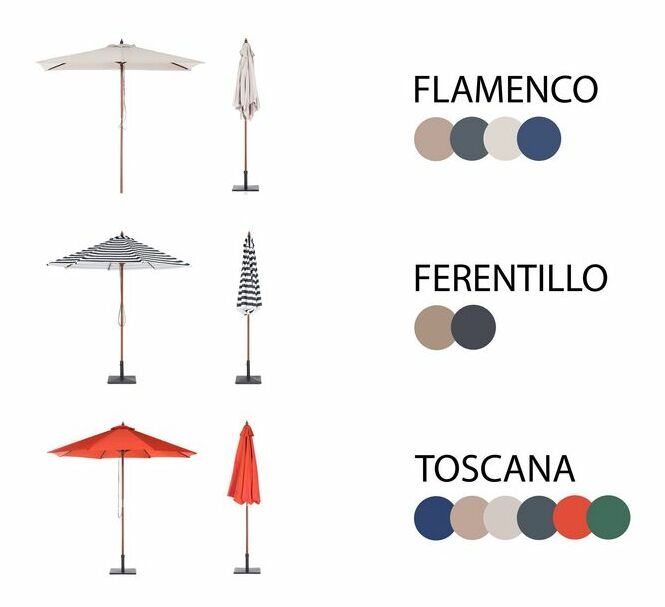 Kerti garnitúra Tiarra (világos fa) 