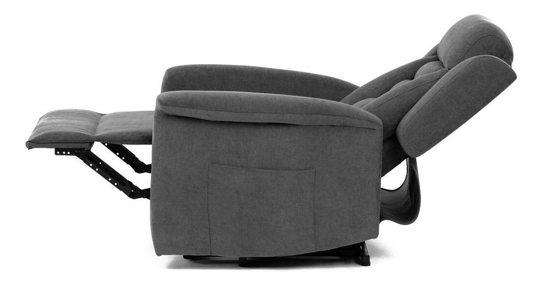 Polohovacie kreslo Tonta (sivá)