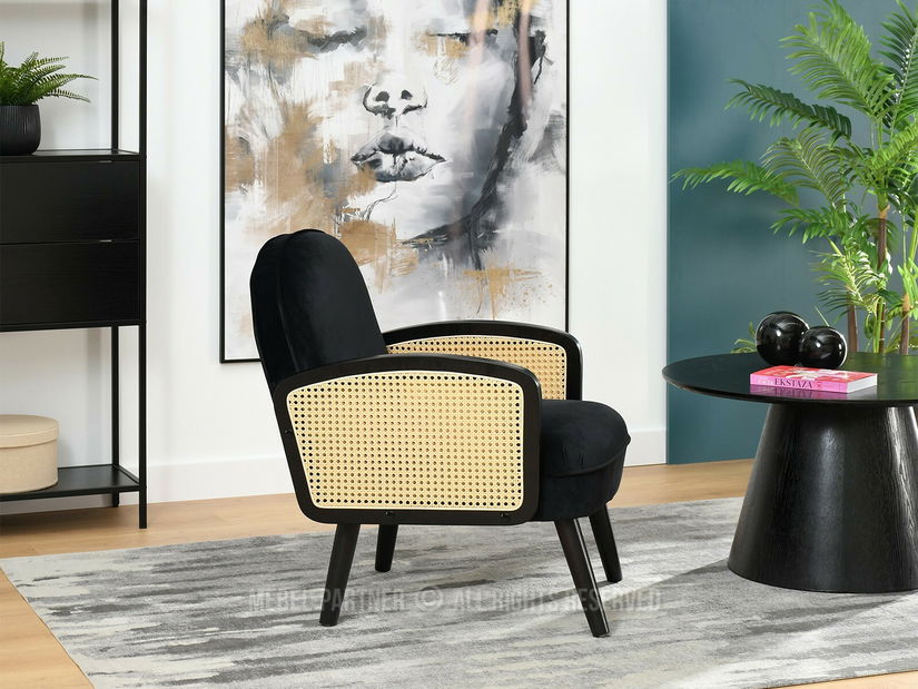 Kreslo Will (čierna)