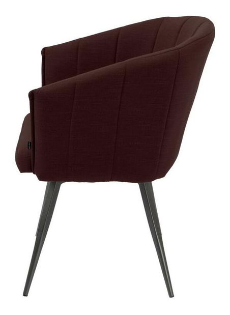 Étkezőszék Spack (bordó + szürke)