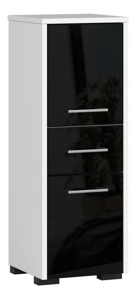 Ormarić za kupaonicu Farid TYP6 (crni sjaj)