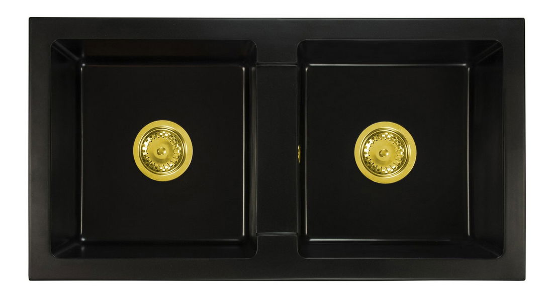 Mosogató Byrbys (fekete) (csaplyuk nélküll)