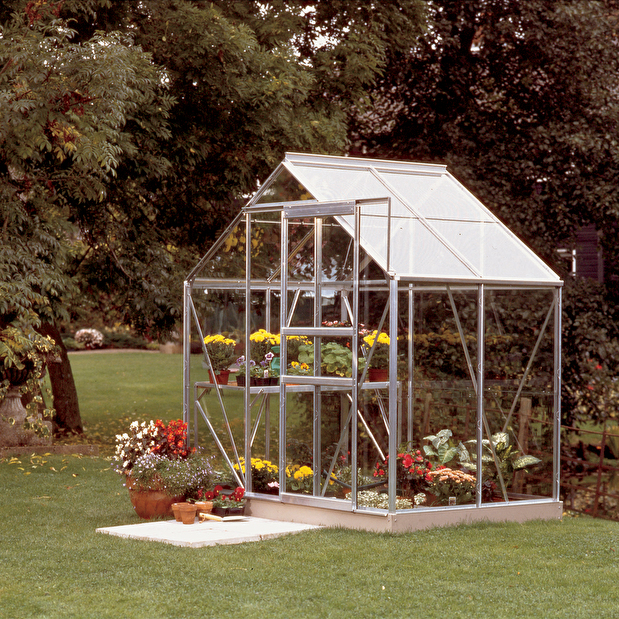 Stil clasic Greenhouse Venus 2500 (sticlă + aluminiu anodizat)