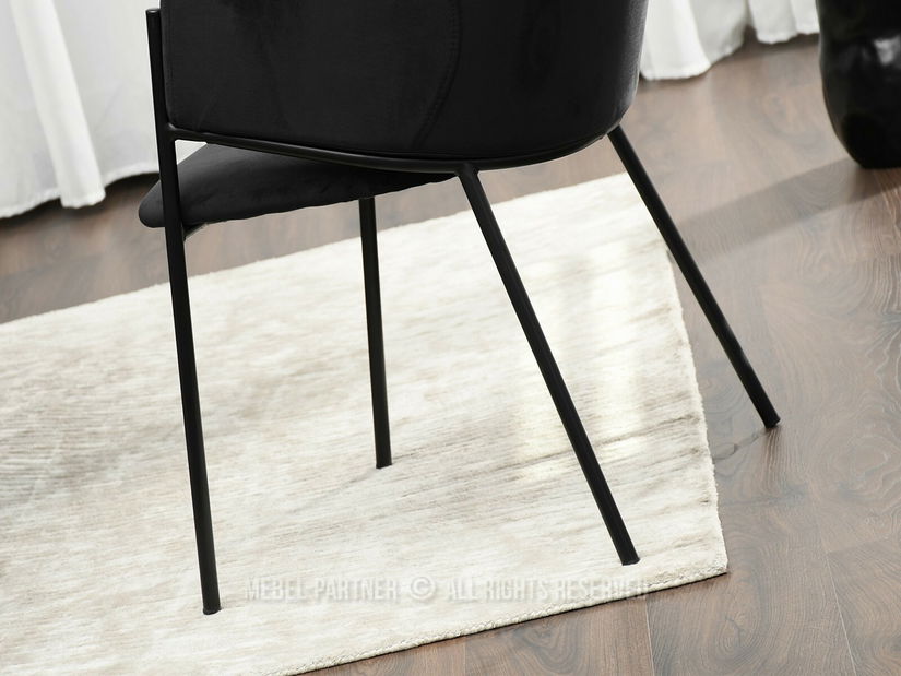 Scaun sufragerie Conquisto (negru)