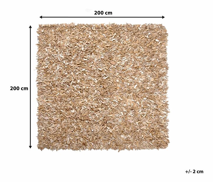Koberec 200x200 cm MATLY (béžová)