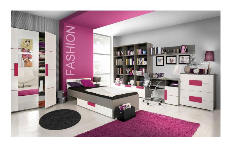 Jednolôžková posteľ 90 cm Libro Typ 09 LBLL09