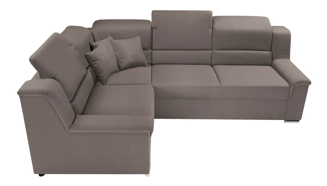 Rohová sedačka BRW Anis RECBK.2F (hnedá) (L)