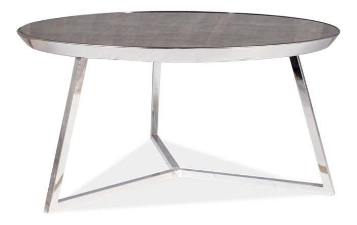 Dohányzóasztal Teddy (márvány + króm)