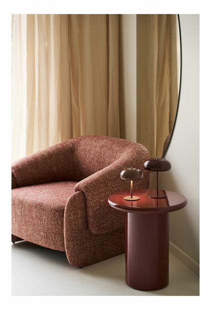 Kreslo Haveria (bordová)