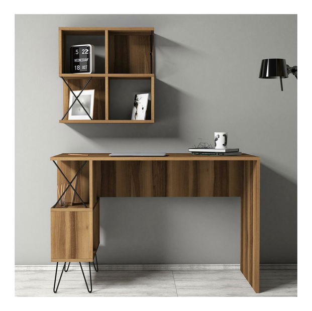 Uredski set Likime 1 (orah + crna)