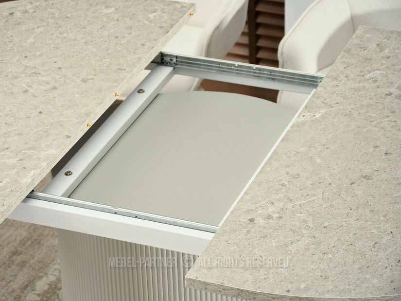 Masă sufragerie Podriamos (marmură + gri)