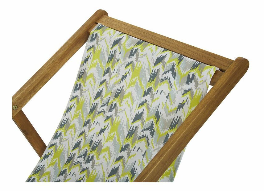 Set 2ks. záhradných lehátko Anizo (žltá)