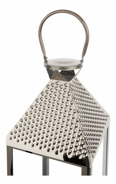 Lámpás BAGUIO 55 cm (rozsdamentes acél) (ezüst)