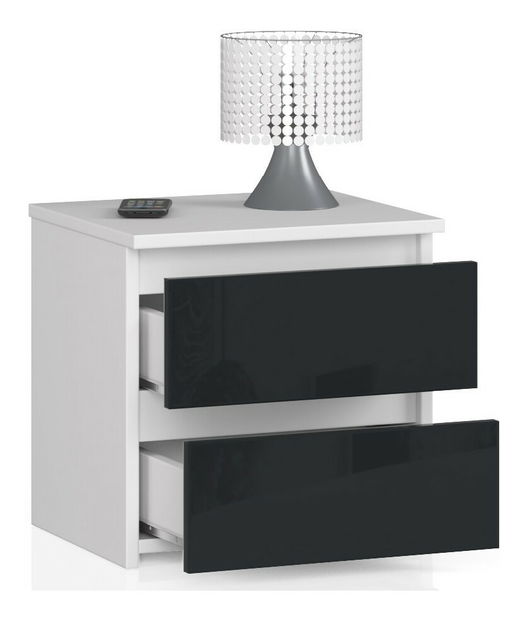 Noptieră Cleania CL2 (grafit lucios)