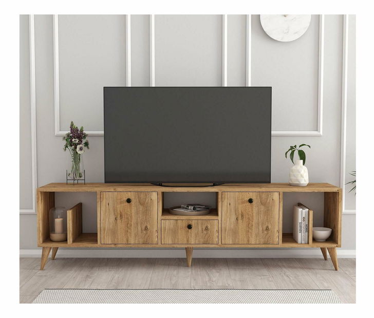 TV stolík/skrinka Vuvatu (borovica atlantická) 