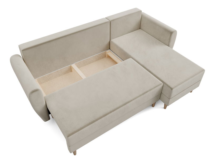 Rohová sedačka Paladio (béžová) (P)