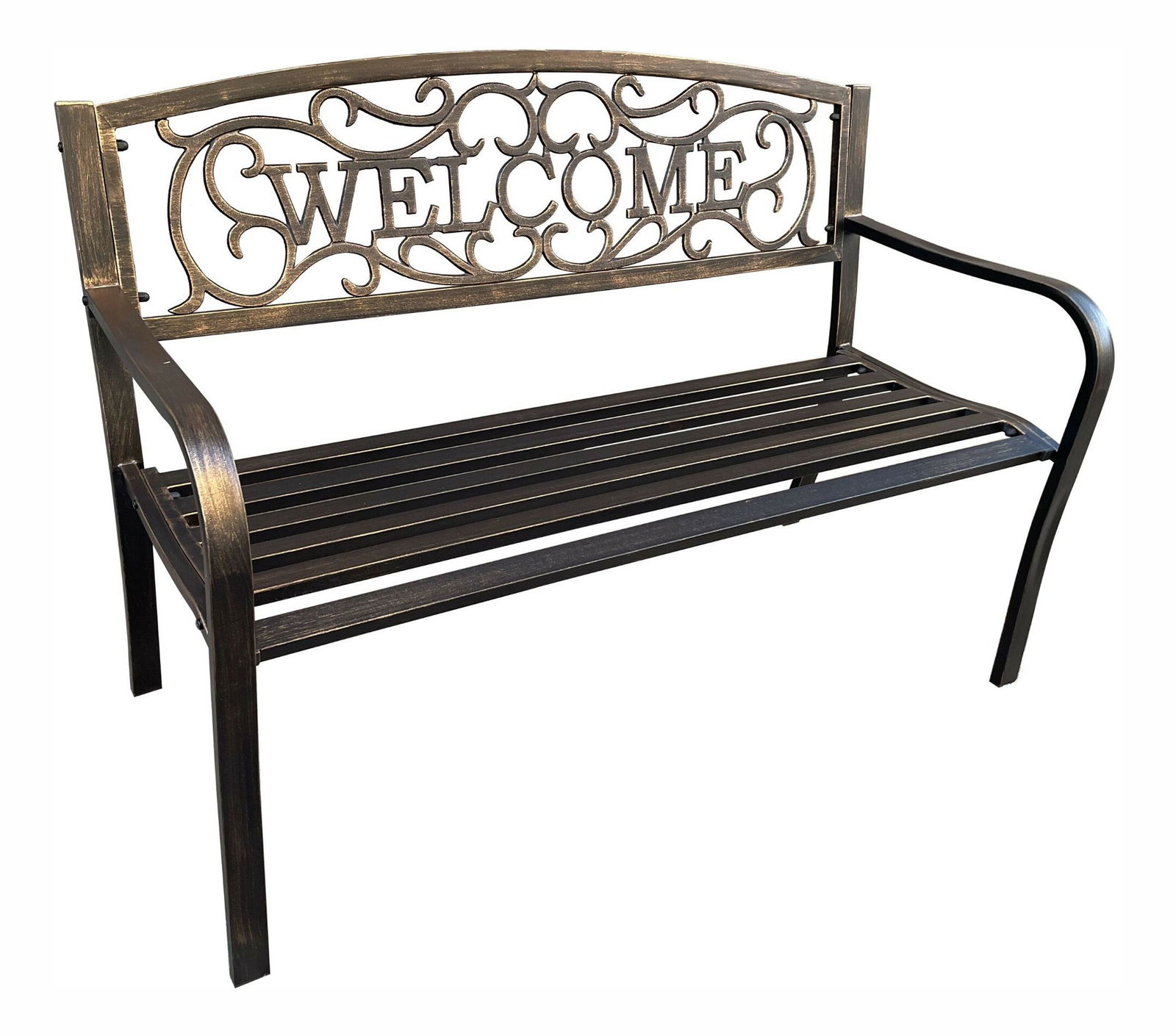 Vrtna klupica Infierno (smeđa)