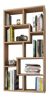 Sistem de rafturi Denny C stejar sonoma deschis