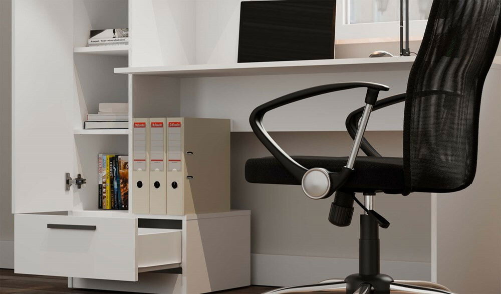 Set mobilier birou Conozca 1 (alb)