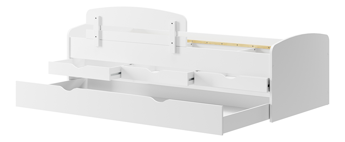 Detská posteľ 90 cm Nilac 01 (biela)