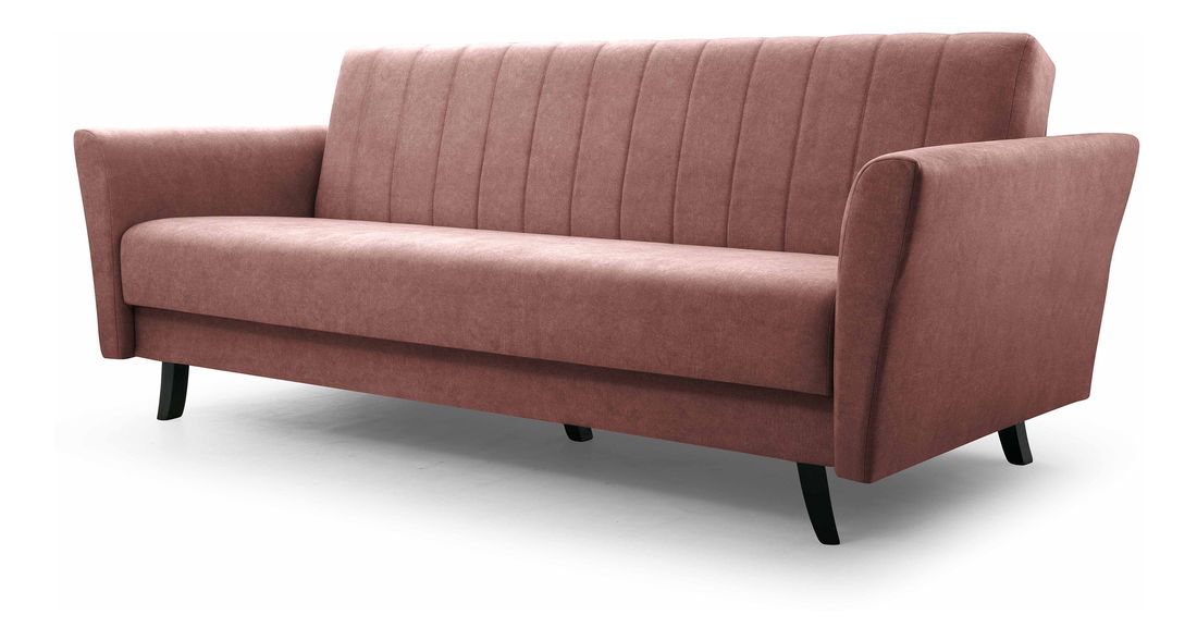 Pohovka trojsedačka Linear (ružová) 