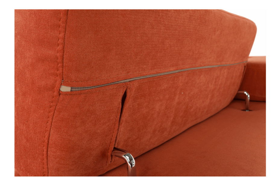Rohová sedačka Lyng (oranžová) (P)