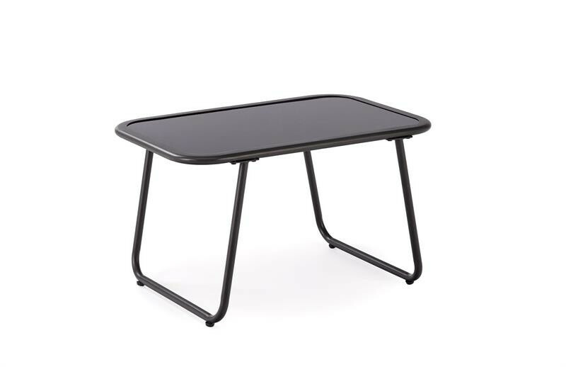 Záhradný set Husond (sivá + hnedá)