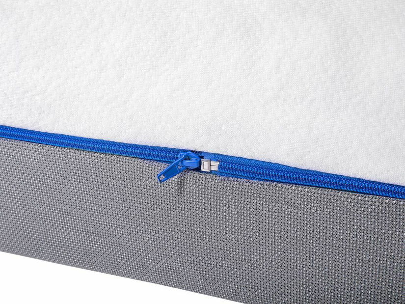 Habszivacs matrac 200 x 80 cm Gaston (fehér) (T3)