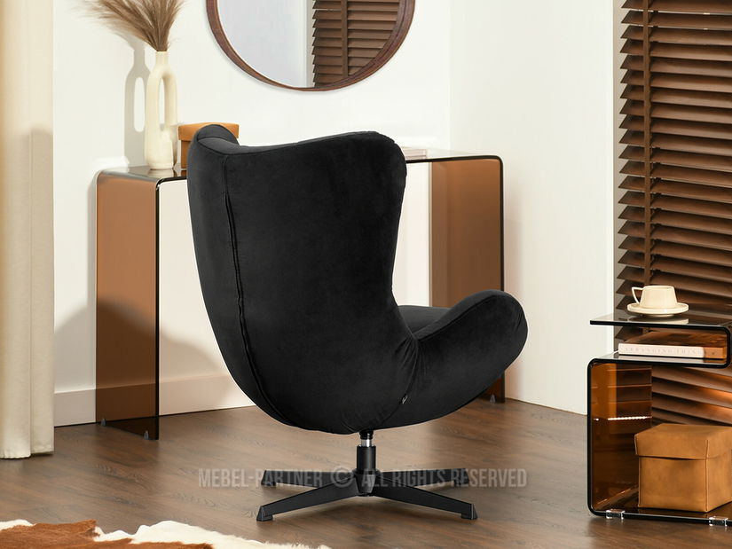 Fotoliu relax Sikula (negru)