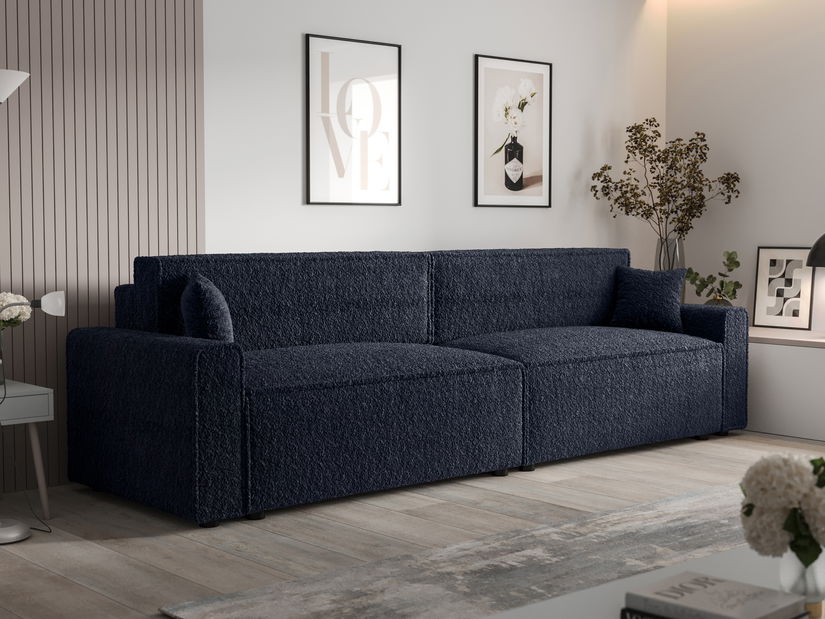 Pohovka dvojsedačka Mirage 2XBIS (tmavomodrá)