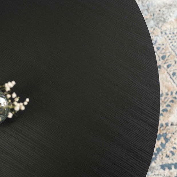 Konferenčný stolík Aparentar Max (čierna) 