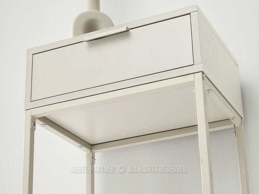 Konzolni stolić Noventa S (krem)