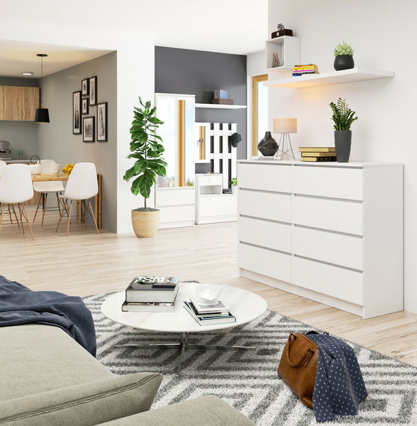 Komoda Keanu III (bijela)