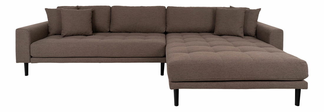 Rohová sedacia súprava (P) Lvaveriaora (hnedá)