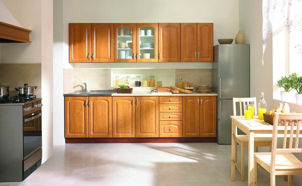 Kuchyňa Delicja 240 cm MDF Classic Jelša